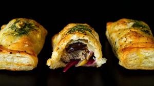 sardine puff-pastry appetizers