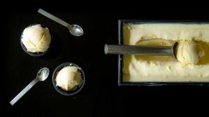 gelato doux et acidulé