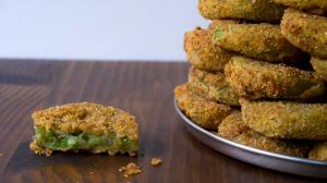 fried extra green tomatoes