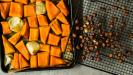 roasted squash and toasted hazelnuts soup