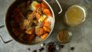 roasted squash and toasted hazelnuts soup