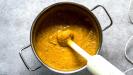roasted squash and toasted hazelnuts soup