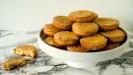 orange, almond and orange blossom cookies