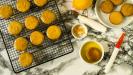 orange, almond and orange blossom cookies