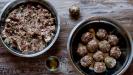tonic beef & pork & fennel meatballs