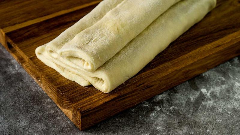 ultra-quick & easy food-processor puff pastry dough