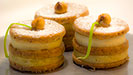 apple custard tart'wich