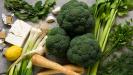 hot (or cold) broccoli feta mint soup