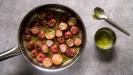 ocean-flavored roasted radishes