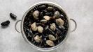 beer-cooked mussels & (a few) clams too
