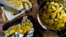 4 vegetables purées (to freeze for later)