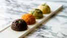 4 vegetables purées (to freeze for later)