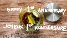 the blog's 1st anniversary