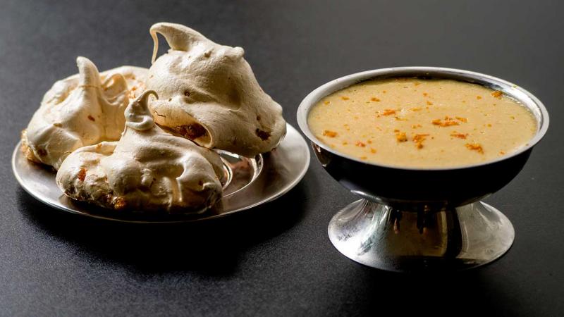 vanilla & citrus zests puddings & meringues