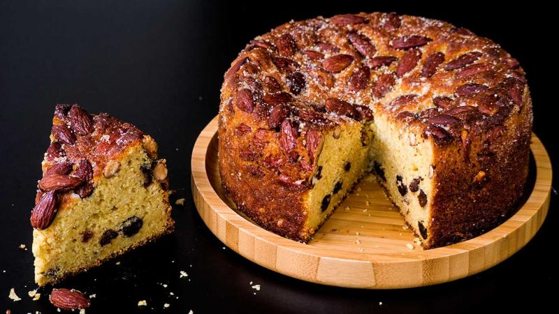 the “all 2’s & ½’s” yeasted cake