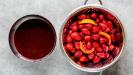 fraises x 4 : au sirop + confiture + gelée + beurre