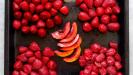 fraises x 4 : au sirop + confiture + gelée + beurre