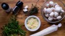 mushroom & gruyere cheese appetizers