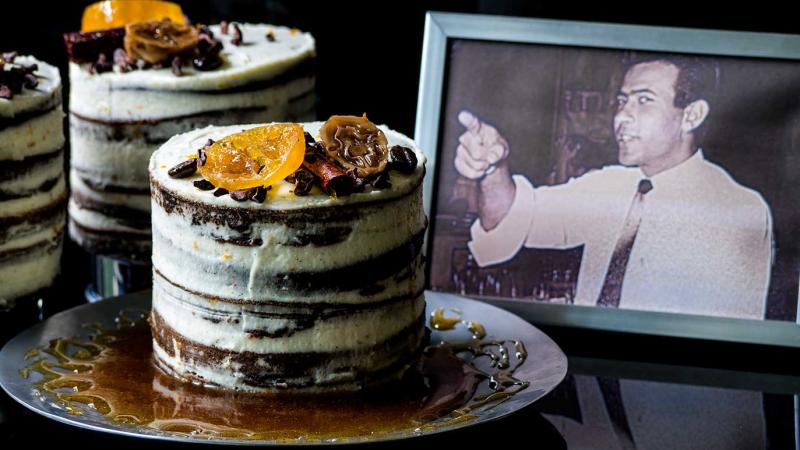 pancake cake for p.k. (a special tribute cake)