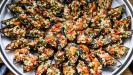 moules espagnoles farcies 'a la vinagreta'