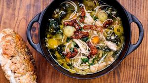 spicy chicken noodle soup – when east meets west