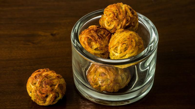 salty potato balls