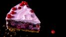 a weird & all-pink spring cake (with defrosted field berries)