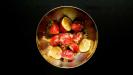 strawberry cream tartlets