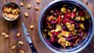 spiced plum vermouth 'almost a cocktail' sorbet