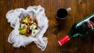spiced plum vermouth 'almost a cocktail' sorbet