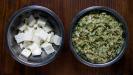 kolokithokeftedes : beignets grecs à la feta & courgettes 'à ma nouvelle manière'