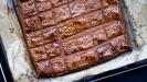 ‘brownie galette des rois’ with cocoa, coffee, chocolate, hazelnuts & chestnuts