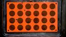 dark chocolate 'mendiants' with smoked salt & toasted seeds