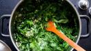 spanakorizo - spinach & rice dish
