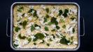vegetable & cheese stuffed lasagna rolls