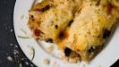 vegetable & cheese stuffed lasagna rolls