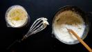 hot milk & vanilla cakes with mascarpone & cream filling