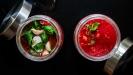 la plus fraîche sauce et/ou tartinade aux tomates anciennes écrasées à la main & sans cuisson