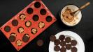 chocolate-coated cookie & peanut butter cup candy bites