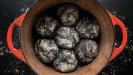 extra-black olive & anchovy bread buns