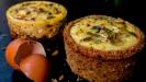 chunky vegetable & feta quiche with the incredible 2-ingredient breadcrumb & mayonnaise crust