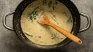roast pork (or veal) in milk & sage with baby potatoes & pearl onions