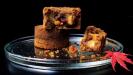 spiced cookie-crusted & dried fruits & nuts-stuffed oven-baked apples