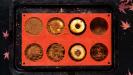 spiced cookie-crusted & dried fruits & nuts-stuffed oven-baked apples