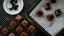 chestnut cream-glazed & chestnut flour cakes