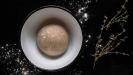 bread-crusted & mushroom-stuffed oven-baked camembert