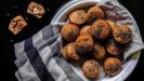 little savory cakes (with leftover sourdough-starter batter)