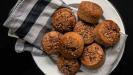 little savory cakes (with leftover sourdough-starter batter)
