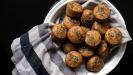 little savory cakes (with leftover sourdough-starter batter)