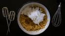 «ravani» lime & geranium & mastic syrup-soaked semolina cake